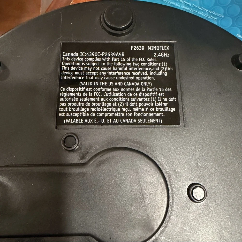 Mattel Mindflex Electronic Interactive Game P2639 2.4GHz 2009 Ages 8-11 Years - Picture 5 of 5